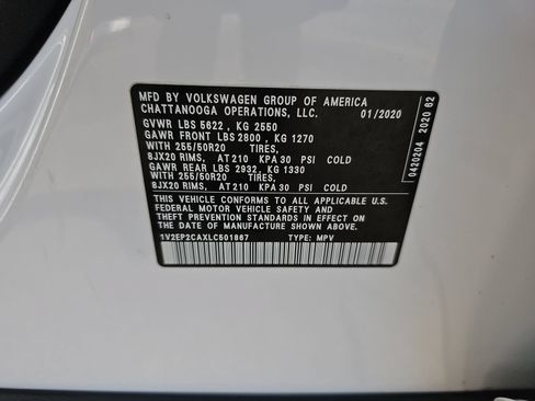 Used 2020 Volkswagen Atlas SEL FWD image 38