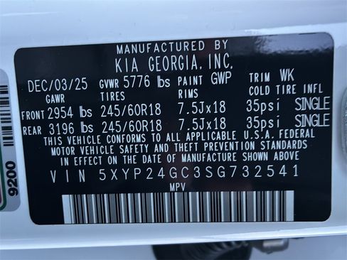 New 2025 Kia Telluride LX image 30