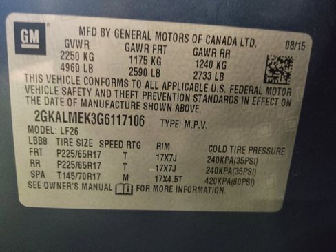 Used 2016 GMC Terrain SLE image 33