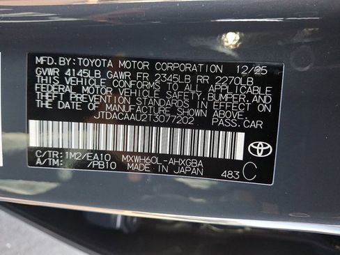 New 2026 Toyota Prius XLE image 21