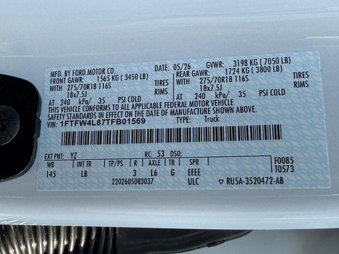 New 2026 Ford F150 Tremor AWD/4WD image 22