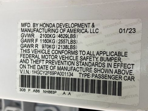 Used 2023 Honda Accord EX-L image 26