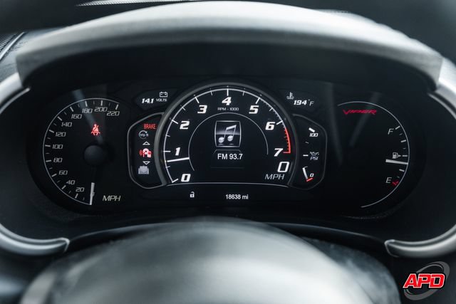 Used 2013 SRT Viper SRT-10 w/ Grand Touring Pkg RWD image 9