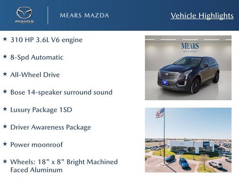 Used 2018 Cadillac XT5 Luxury w/ Driver Awareness Package image 2