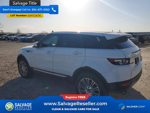 Used 2012 Land Rover Range Rover Evoque Prestige AWD/4WD image 3