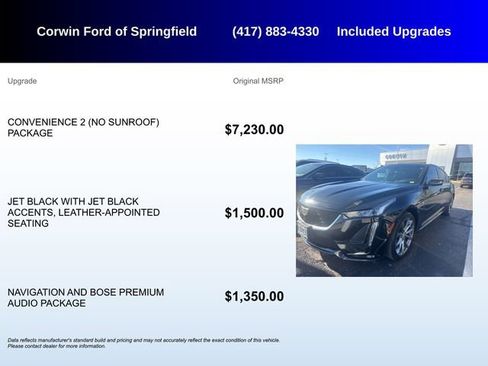 Used 2020 Cadillac CT5 Sport image 5