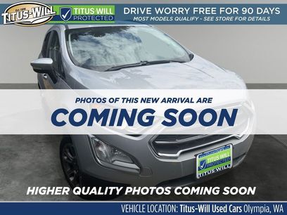 Used 2019 Ford EcoSport Titanium
