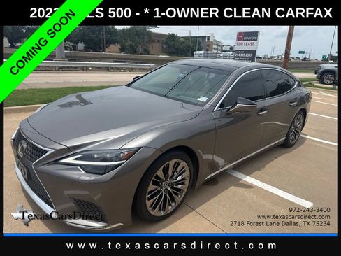 Used 2023 Lexus LS 500 w/ Interior Upgrade Package RWD image 1