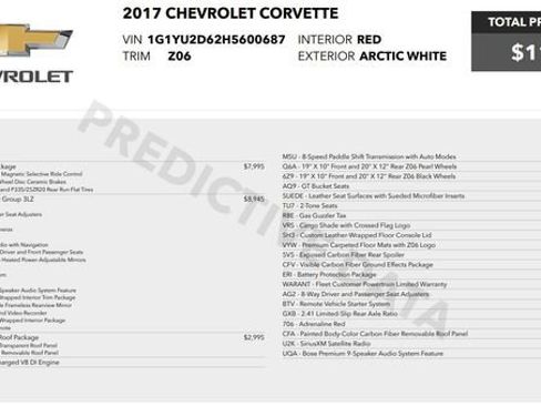Used 2017 Chevrolet Corvette Z06 RWD image 23