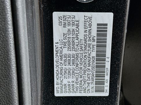 Used 2025 Honda CR-V EX-L image 12