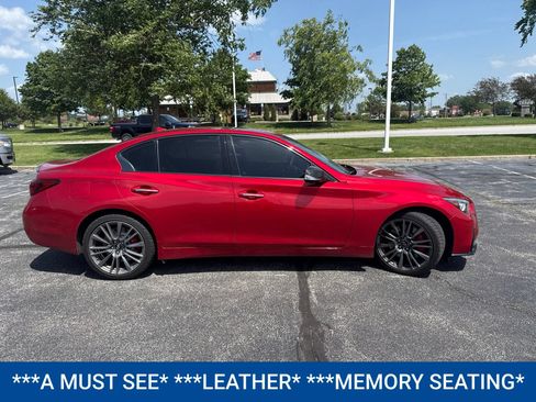 Used 2021 INFINITI Q50 Red Sport 400 w/ Proactive Package AWD/4WD image 7