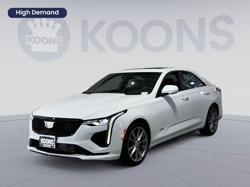 Used 2023 Cadillac CT4 V w/ Navigation Package AWD/4WD image 1