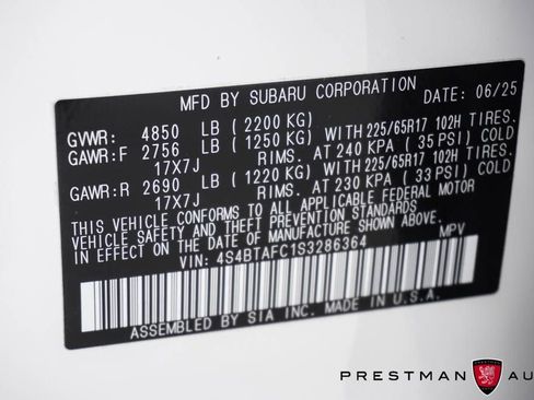 Used 2025 Subaru Outback Premium AWD/4WD image 22