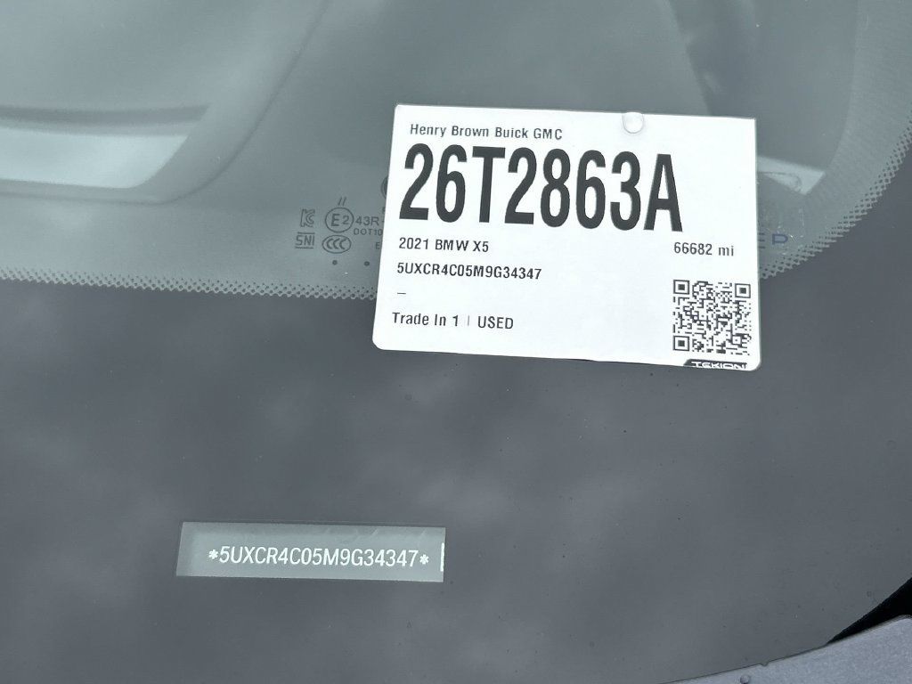Used 2021 BMW X5 sDrive40i w/ Parking Assistance Package RWD image 35