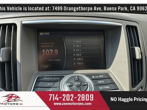 Used 2012 INFINITI G37 Journey w/ Premium Pkg RWD image 39