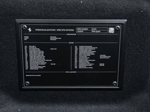 Certified 2024 Ferrari SF90 Spider AWD/4WD image 56