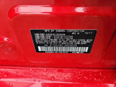 Used 2018 Subaru WRX Limited AWD/4WD image 18