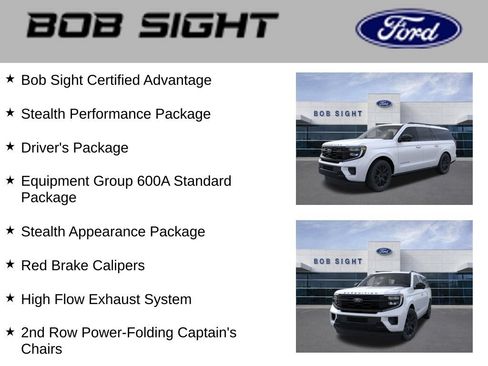 Used 2025 Ford Expedition Max Platinum w/ Stealth Performance Package AWD/4WD image 3