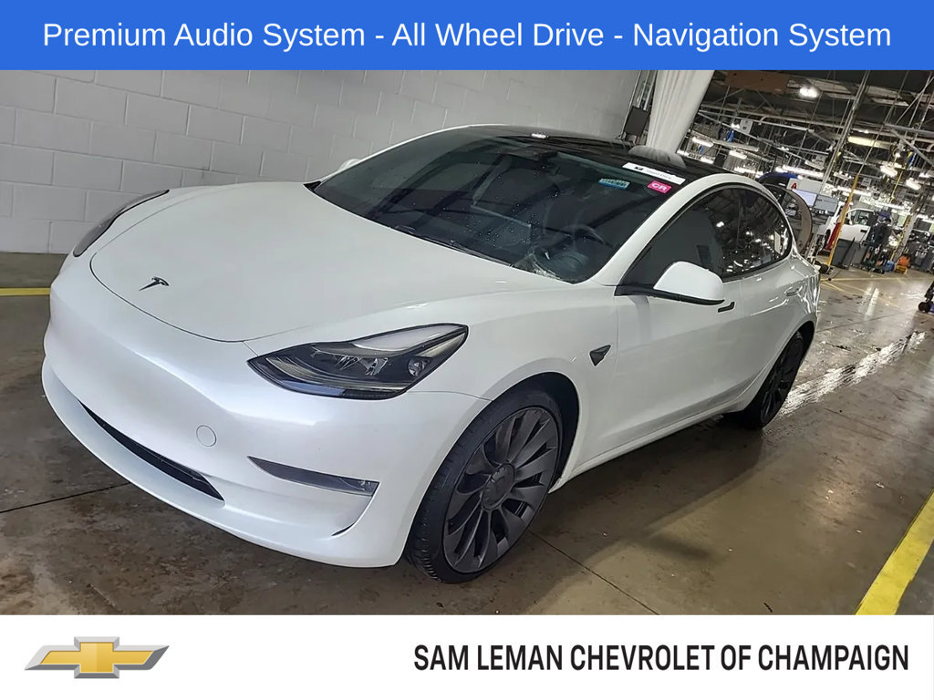 Used 2023 Tesla Model 3 Performance AWD/4WD image 1