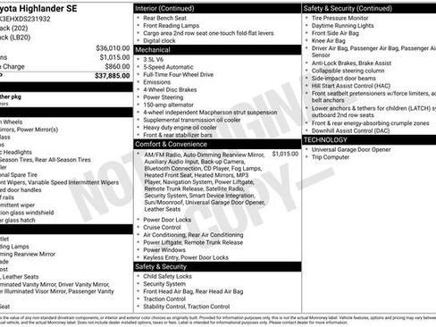 Used 2013 Toyota Highlander SE image 2