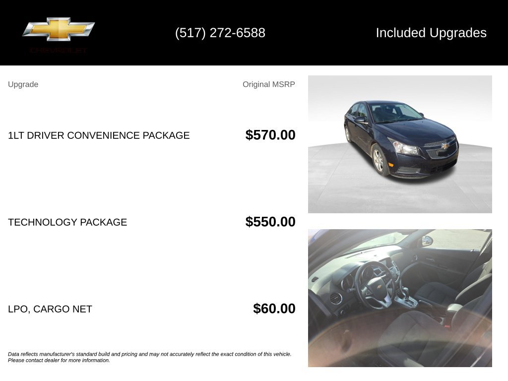 Used 2014 Chevrolet Cruze LT FWD image 5