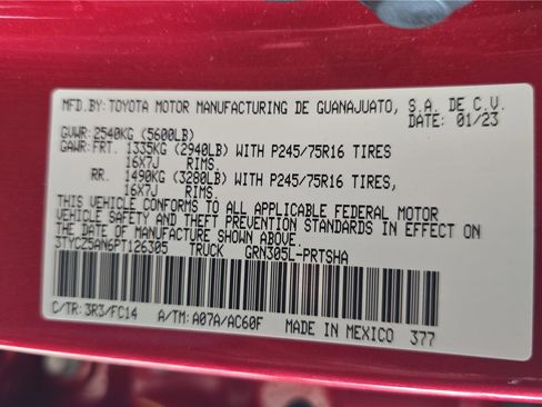 Used 2023 Toyota Tacoma SR5 w/ Technology Package image 29