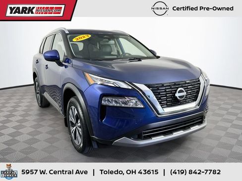 Certified 2023 Nissan Rogue SV w/ SV Premium B Package AWD/4WD image 1