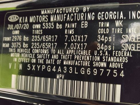 Used 2020 Kia Sorento L image 33