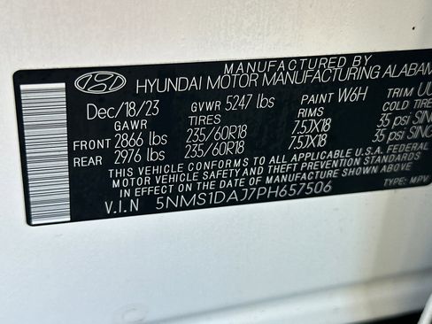 Certified 2023 Hyundai Santa Fe SE image 27