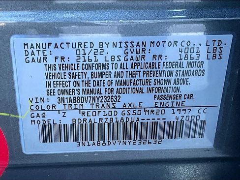 Certified 2022 Nissan Sentra SR image 32