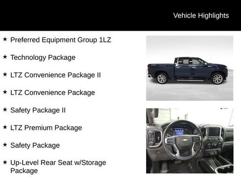 Certified 2020 Chevrolet Silverado 1500 LTZ w/ LTZ Premium Package image 16