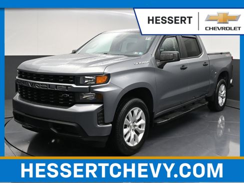 Used 2021 Chevrolet Silverado 1500 Custom AWD/4WD image 1