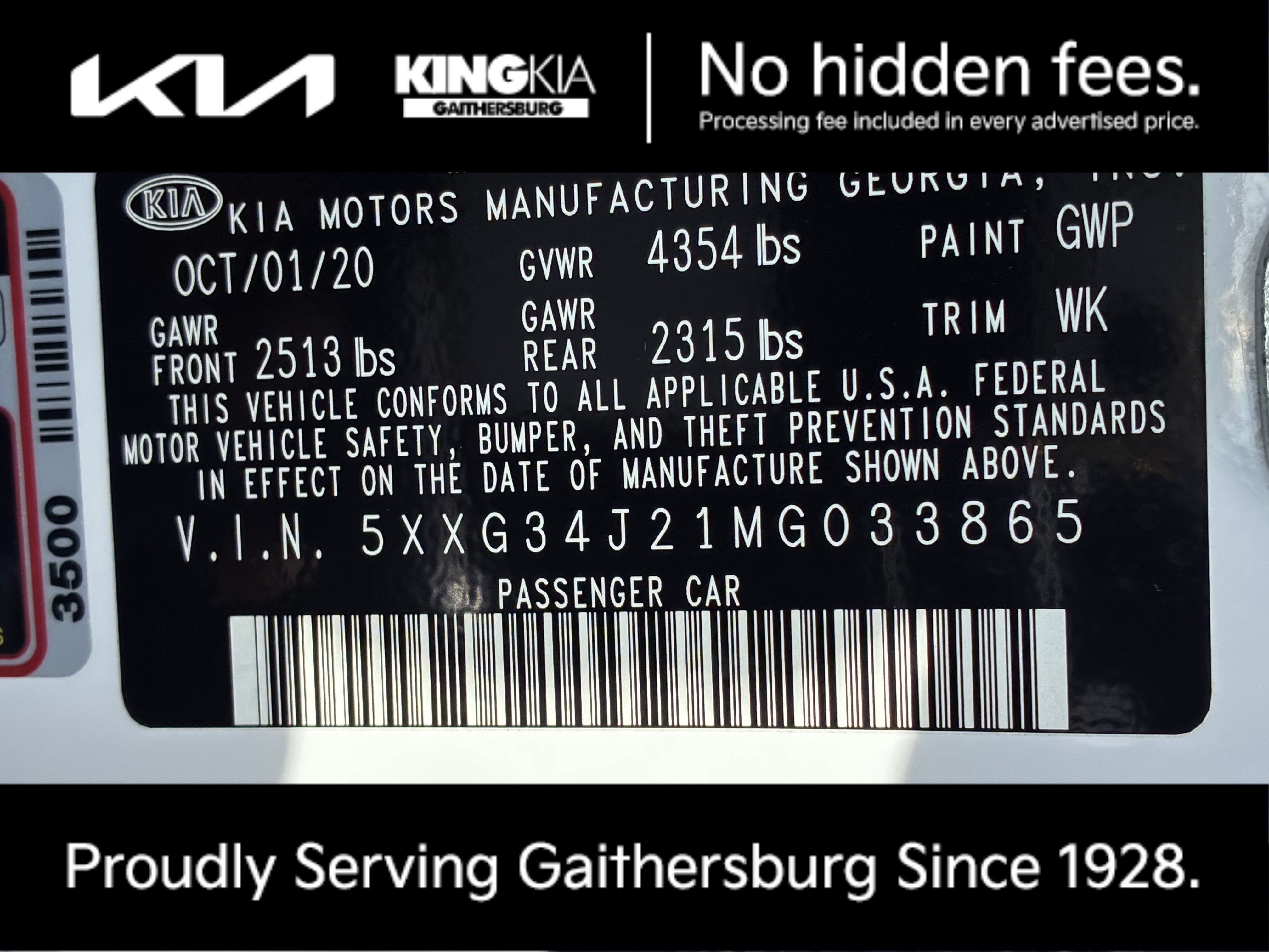 Used 2021 Kia K5 EX FWD image 34