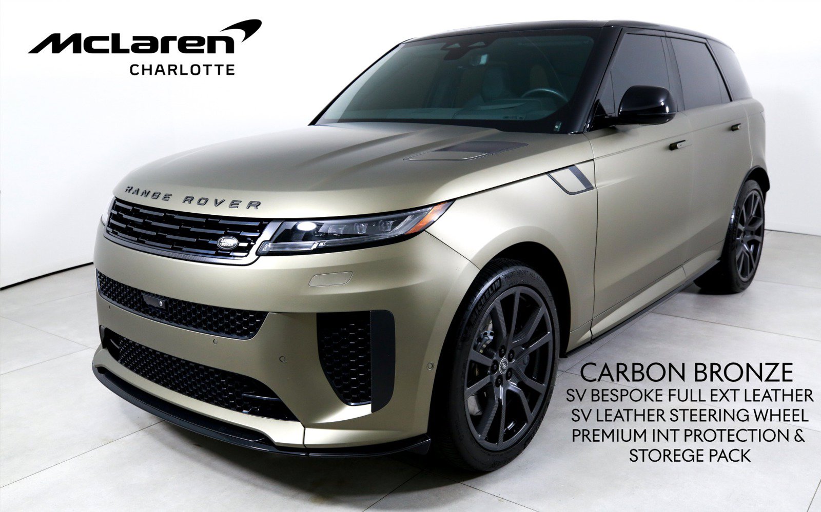 Used 2024 Land Rover Range Rover Sport SV Edition One Carbon Bronze AWD/4WD image 1