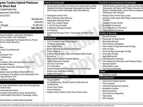Used 2023 Toyota Tundra Platinum image 11