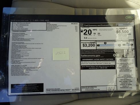 New 2025 Land Rover Discovery Sport S image 6