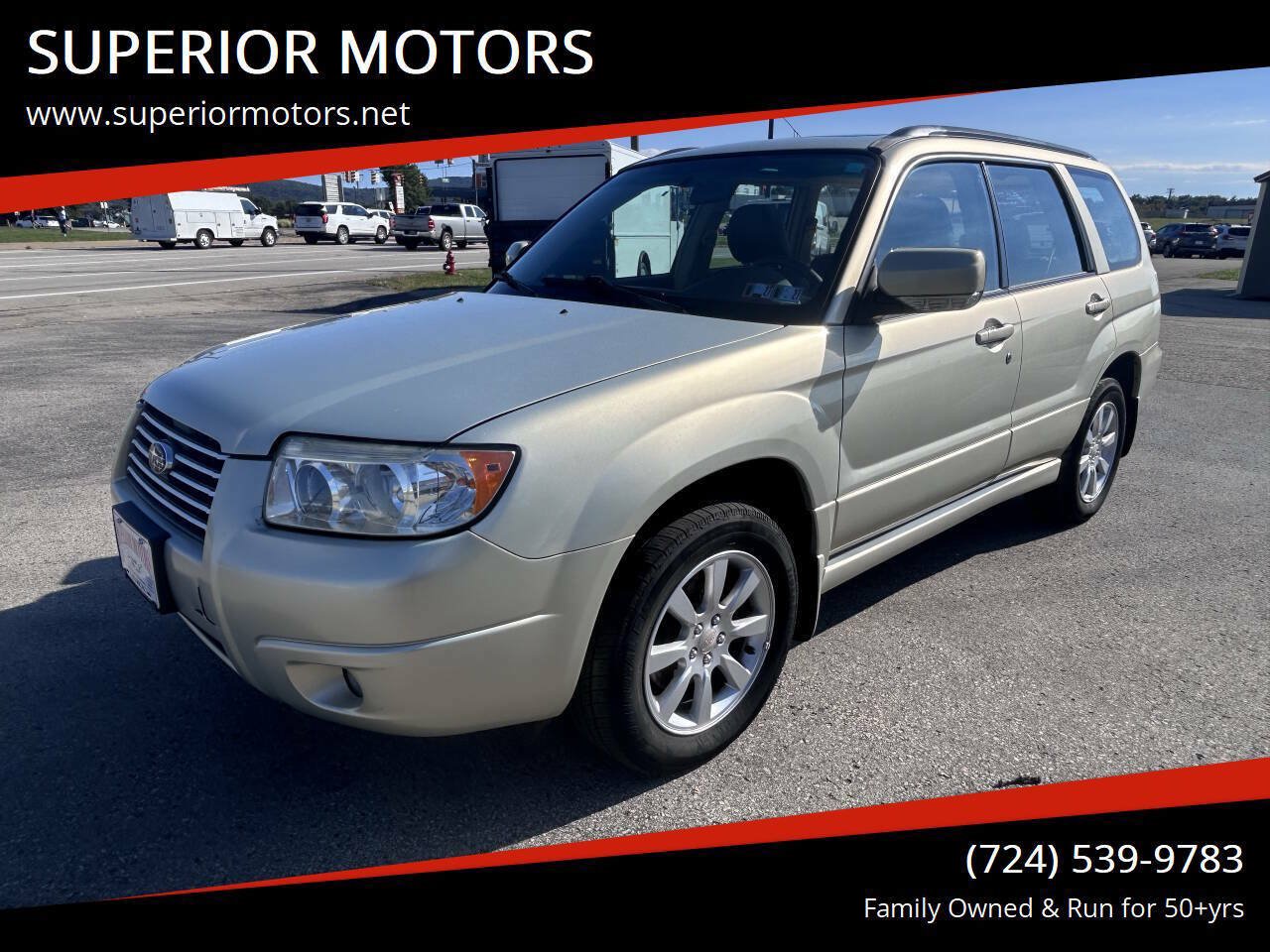 Used 2006 Subaru Forester 2.5X w/ Popular Equipment Group 1G AWD/4WD image 1