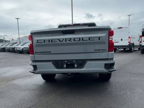 Used 2024 Chevrolet Silverado 1500 Custom w/ Turbomax Blackout Package AWD/4WD image 7