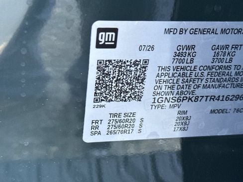 New 2026 Chevrolet Tahoe Z71 w/ Z71 Off-Road Package AWD/4WD image 29