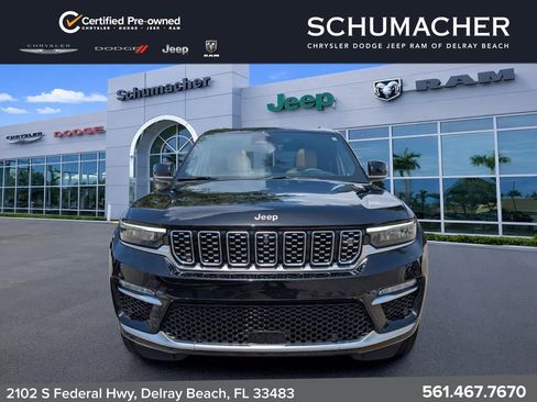 Certified 2023 Jeep Grand Cherokee Summit w/ Adv Protech Group IV RWD image 2