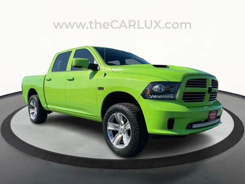 Used 2017 RAM 1500 Sport w/ Sublime Green Sport Package image 1