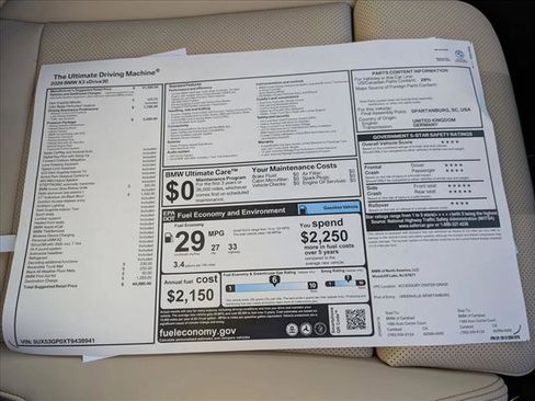 New 2026 BMW X3 xDrive30 w/ Premium Package AWD/4WD image 17