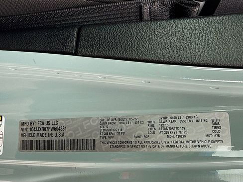 Used 2023 Jeep Wrangler Unlimited Rubicon 4xe w/ Cold Weather Group image 36