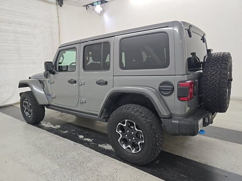 Used 2023 Jeep Wrangler Unlimited Rubicon 4xe w/ Steel Bumper Group AWD/4WD image 4