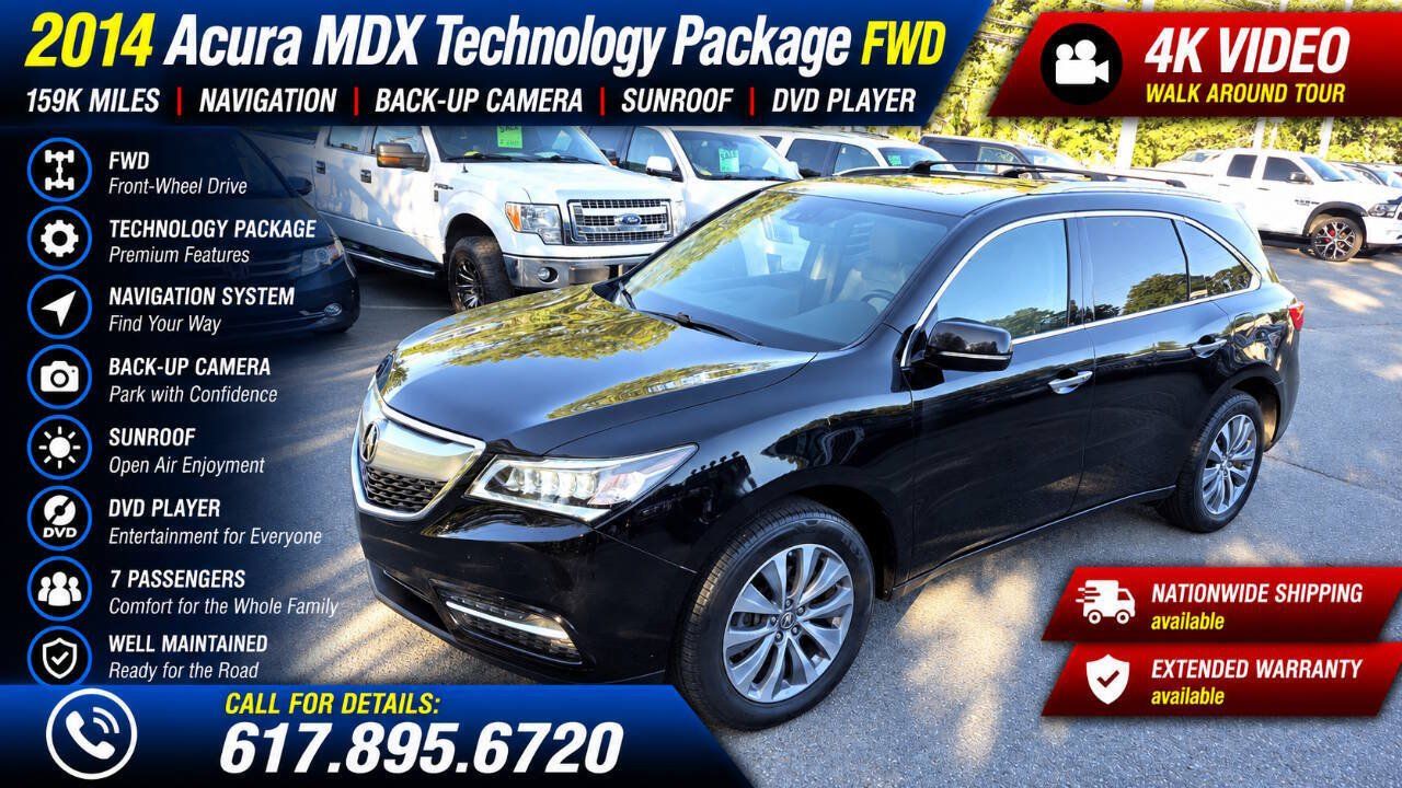 Used 2014 Acura MDX w/ Tech & Entertainment Pkg FWD image 1