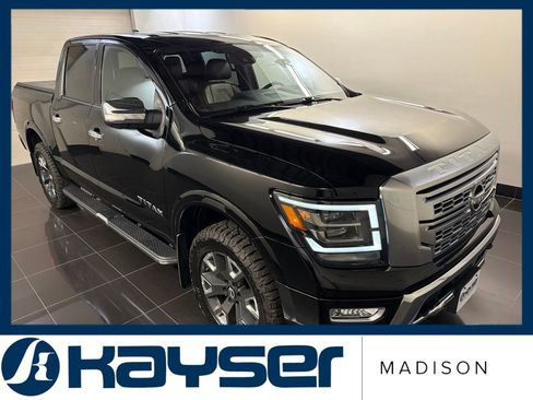 Used 2023 Nissan Titan Platinum Reserve w/ Off Road Protection Package AWD/4WD image 1