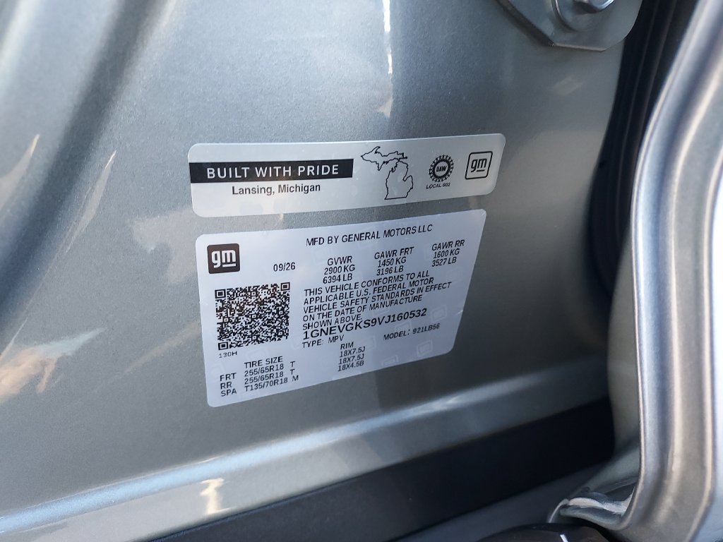 New 2027 Chevrolet Traverse LT w/ LPO, Floor Liner Package AWD/4WD image 25