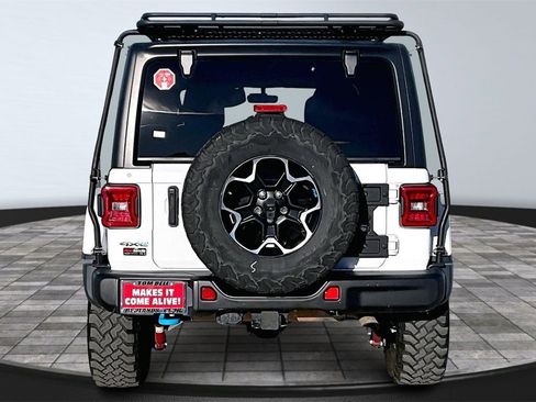 Used 2021 Jeep Wrangler Unlimited Rubicon 4xe w/ Steel Bumper Group image 5