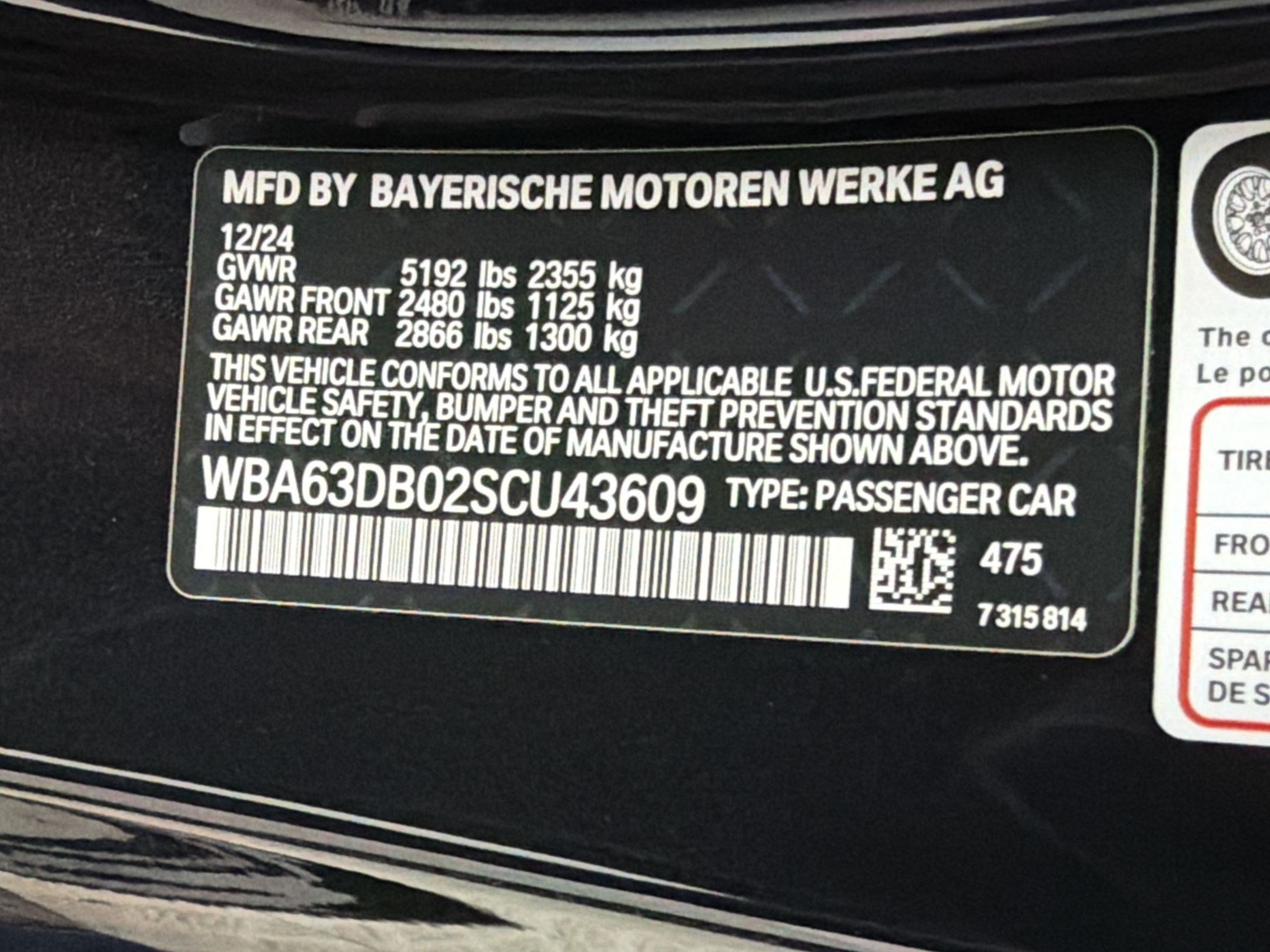 Used 2025 BMW M440i Convertible w/ Premium Package RWD image 26