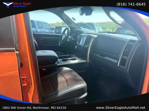 Used 2017 RAM 1500 Sport w/ Ignition Orange Sport Package AWD/4WD image 12